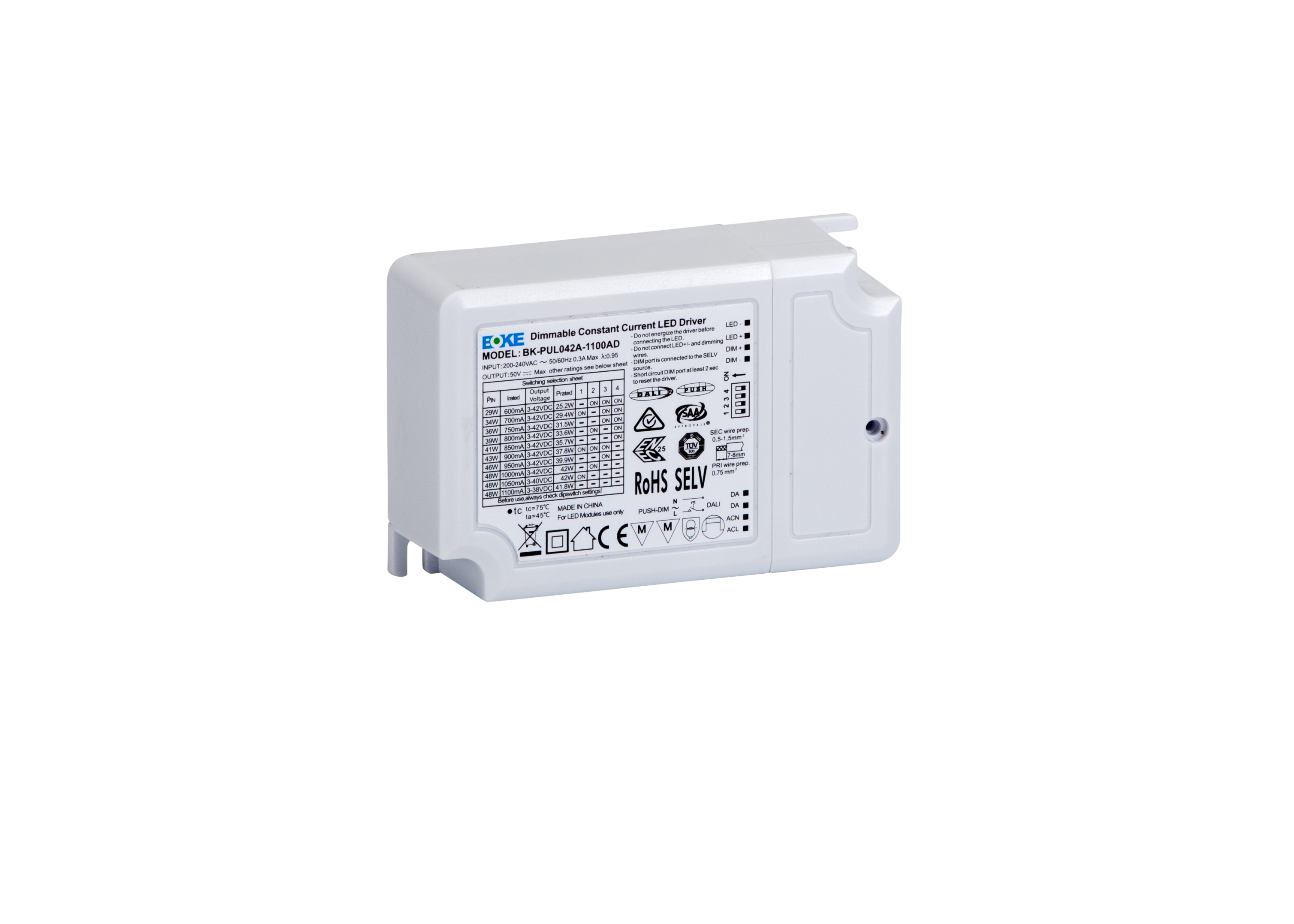 Billede 1 BOKE - BOKE DALI, Push og 1-10V